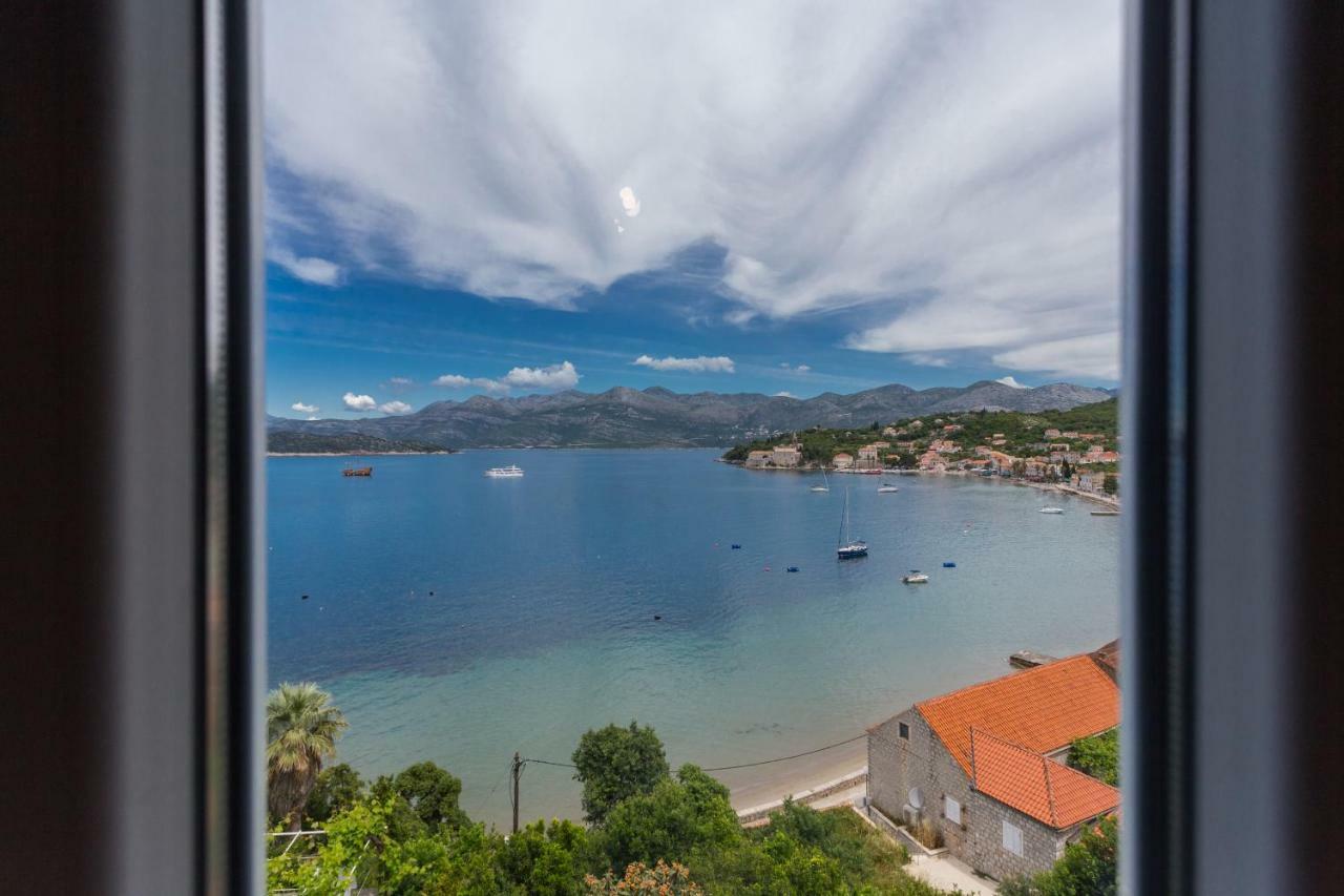 New Apartment With Terrace And Sea View Lopud ภายนอก รูปภาพ